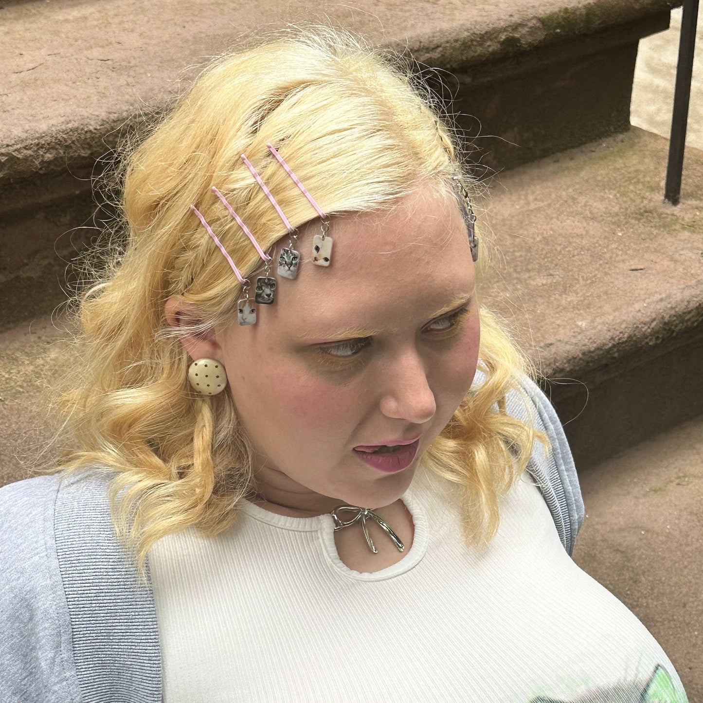 Kitty Bobby Pins