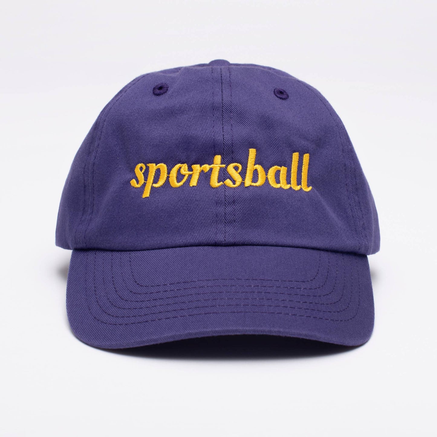 100% Cotton Sportsball Baseball Hat