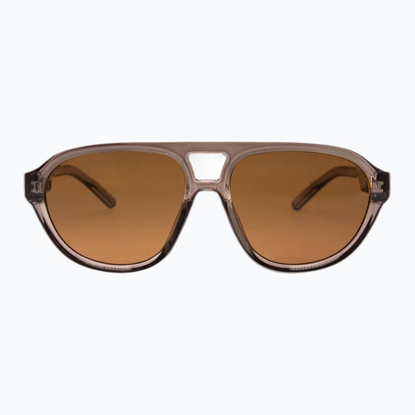 Horizon - Retro Polarized Aviator Sunglasses for Women & Men in grey, rose red, or green