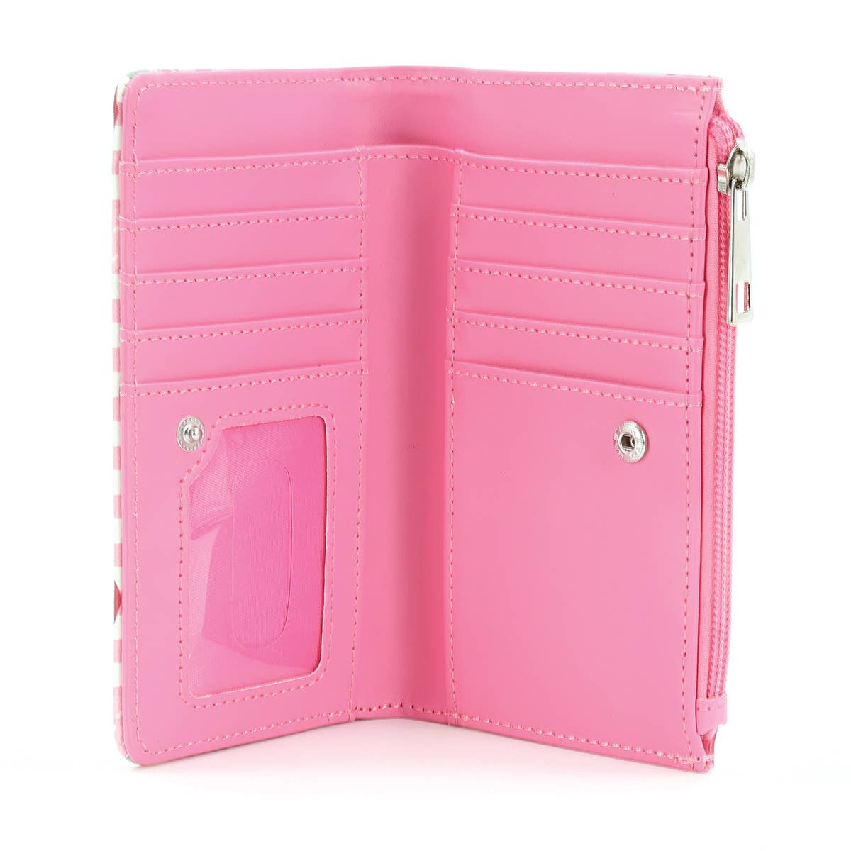 Strawberry Gingham Wallet - Tsuru