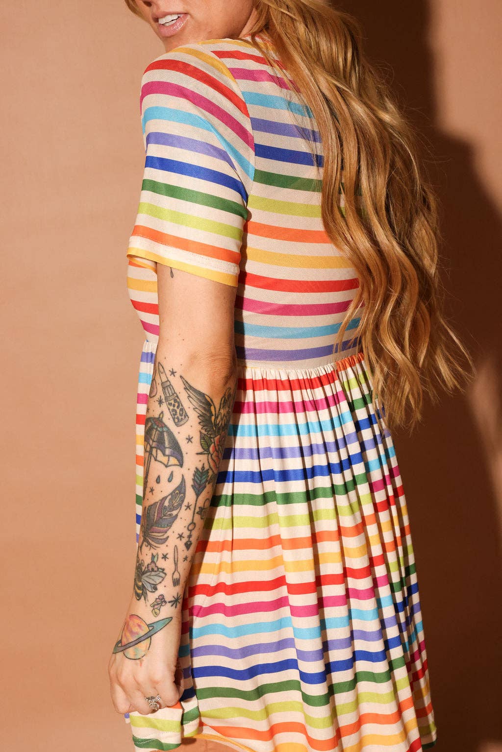 ROY G Babe Mini Mesh Dress