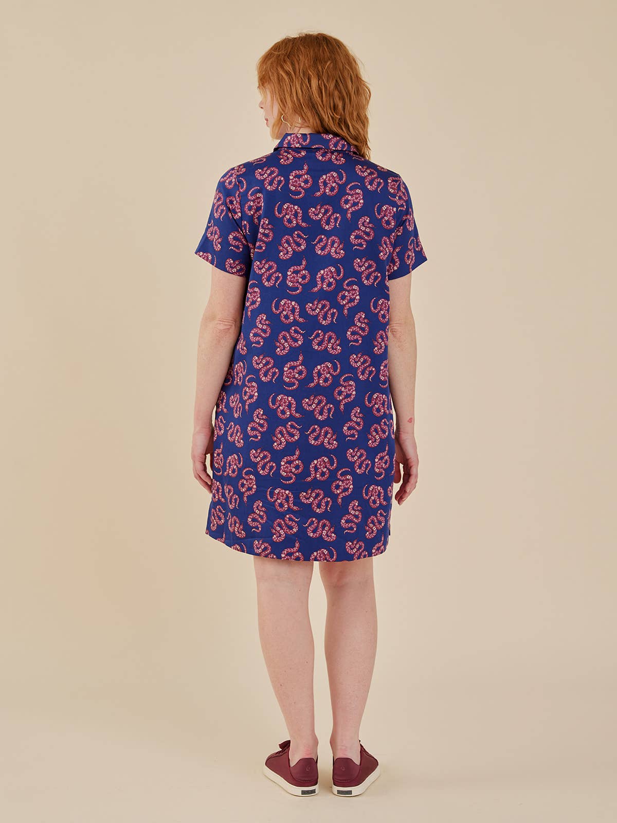 Camp Dress Rosy Snakes