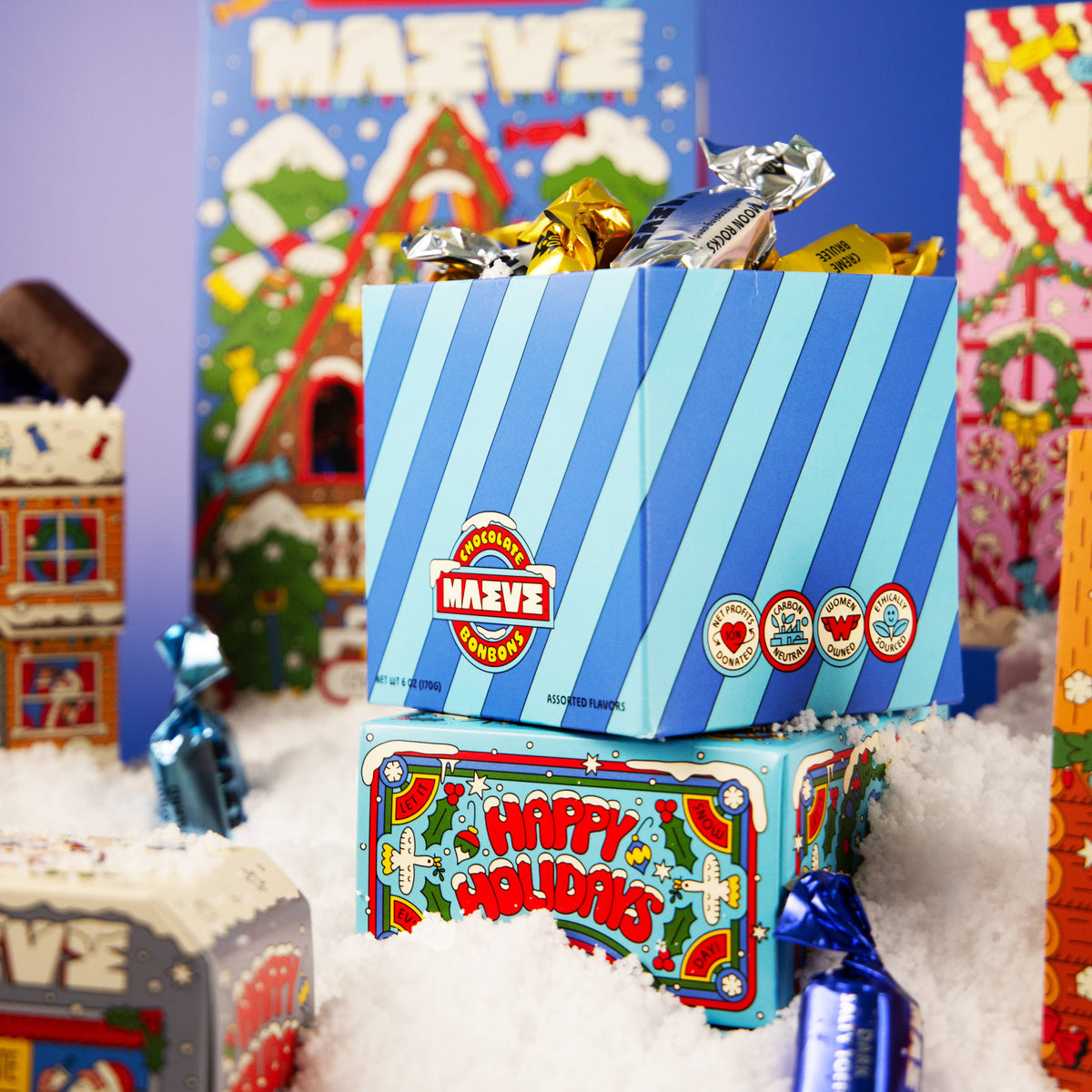 Holiday - Frosty Friends Bonbon Gift Box