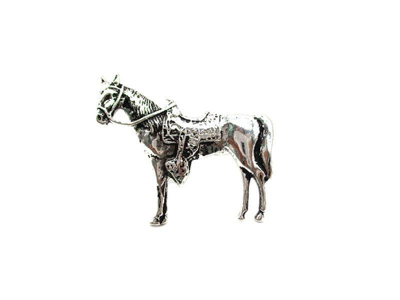 Western Metal Horse Cuff Ring