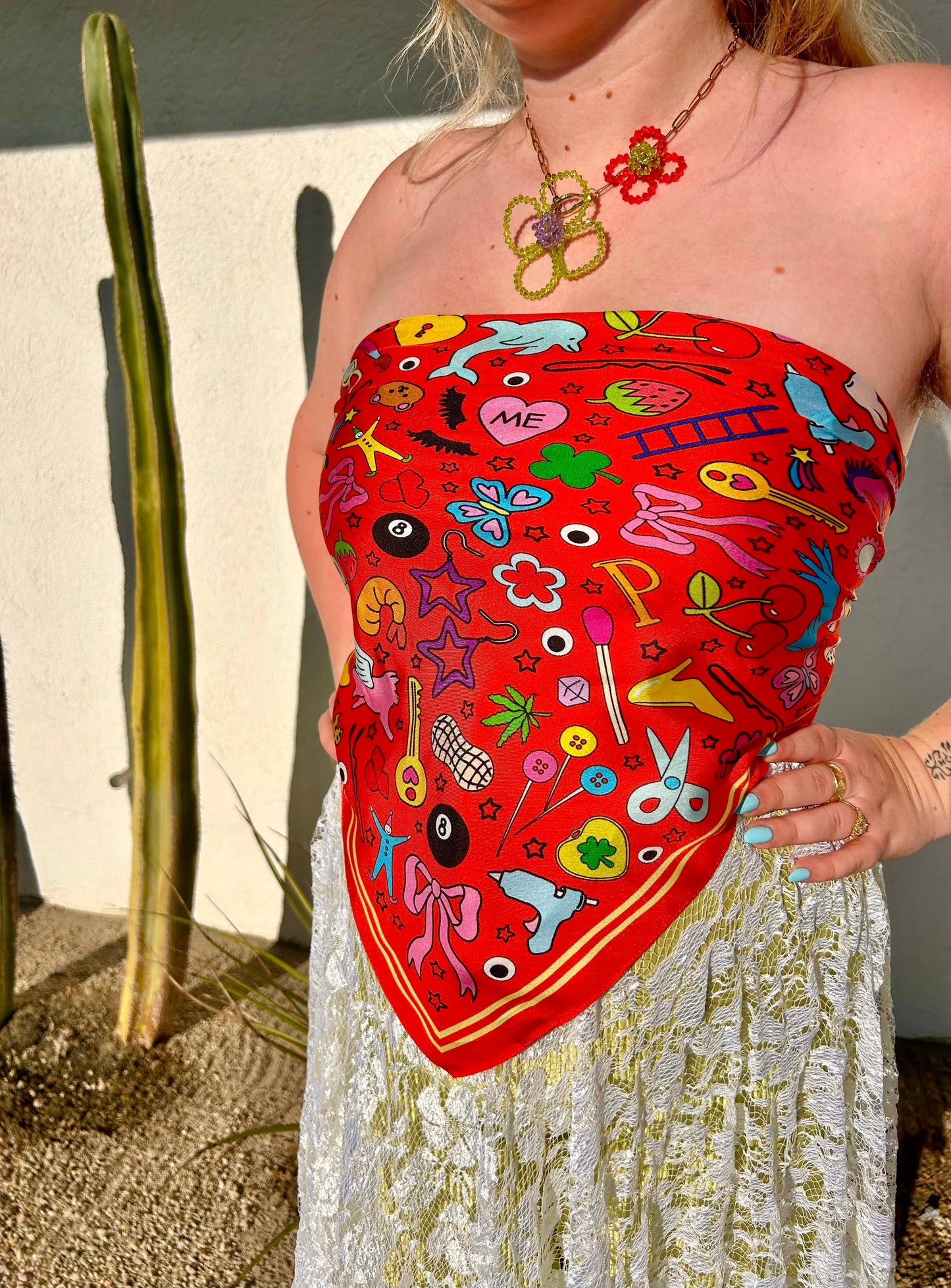 Trinket Treasures Silk Scarf