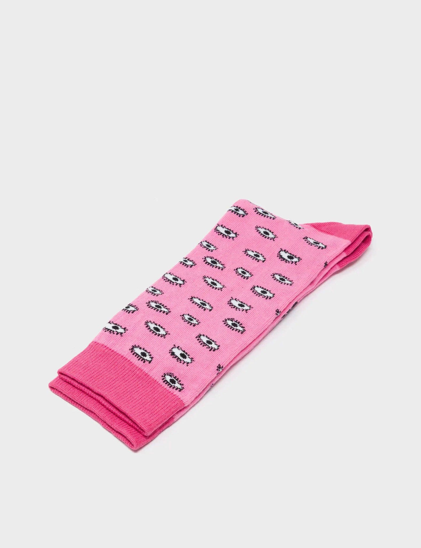 Fuchsia Socks - All Over Eyes