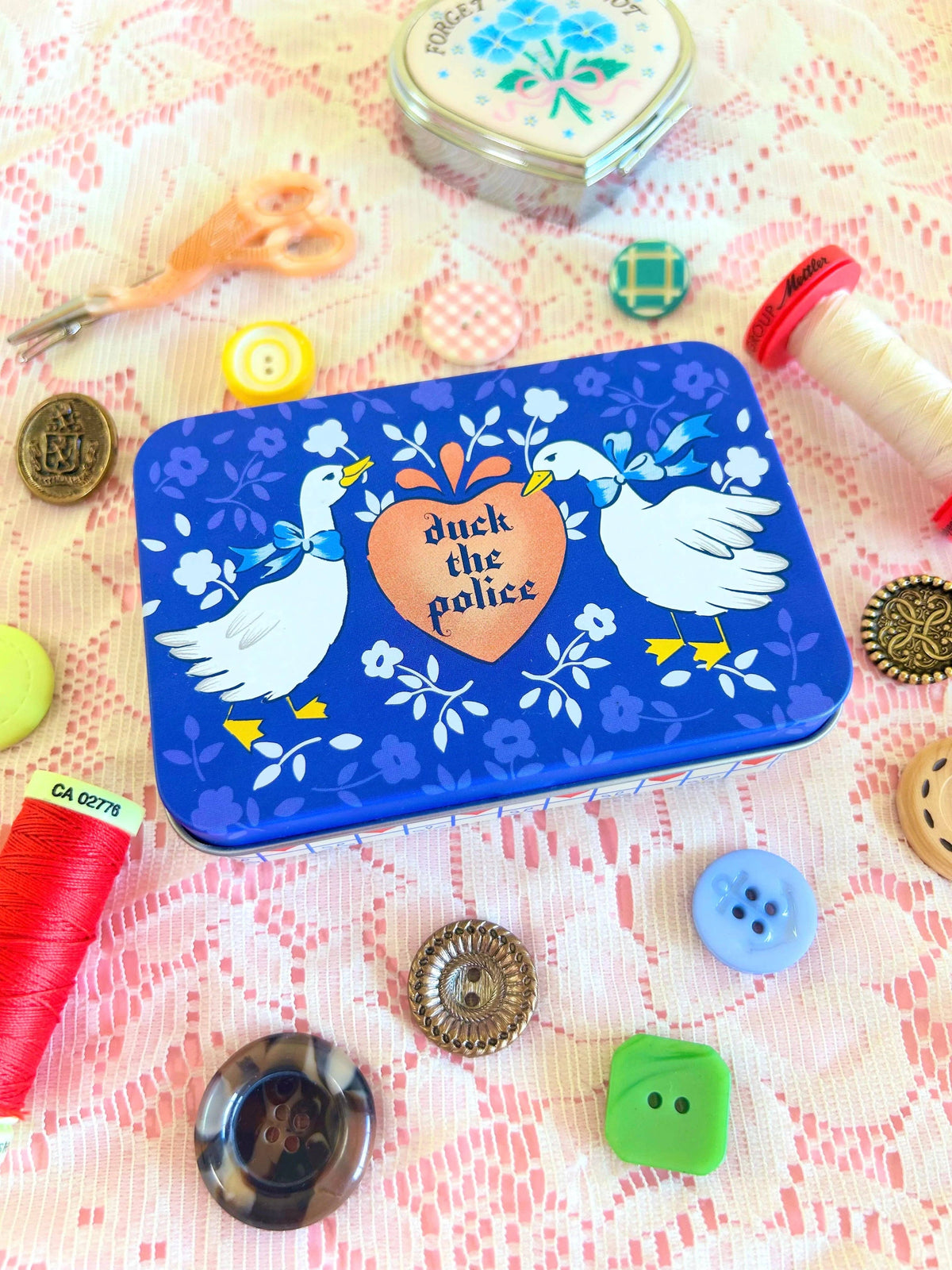 Duck the Police Storage Tin