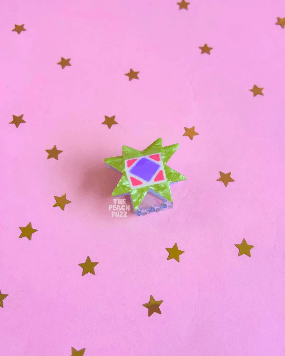 Mini Quilt Hair Claw