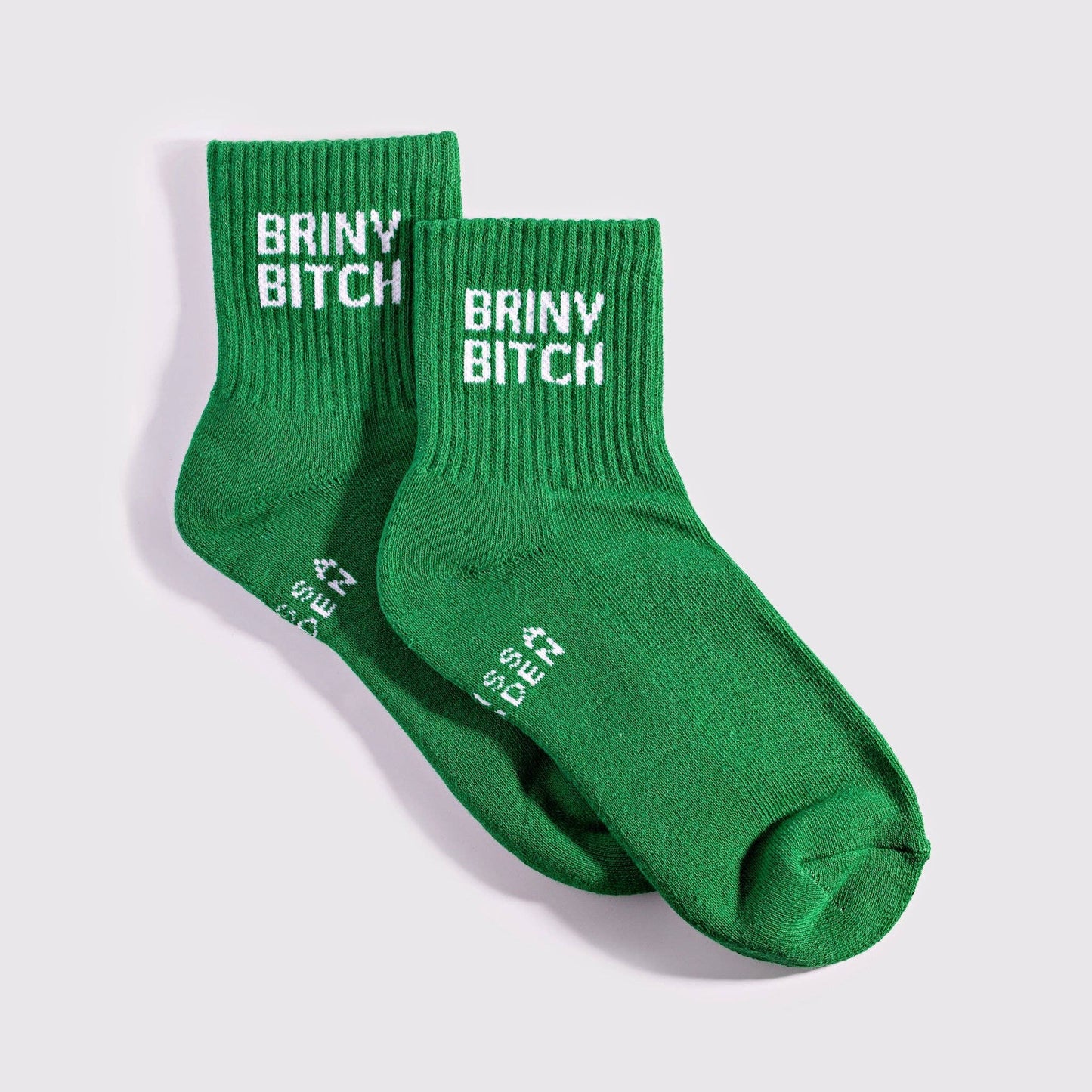 Briny Bitch Quarter Crew Socks