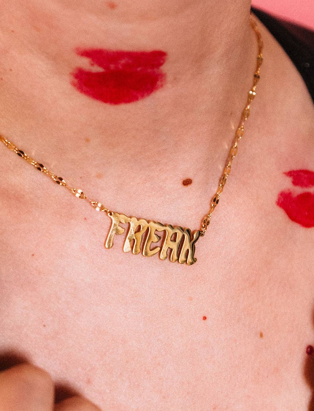 Freak Nameplate Necklace