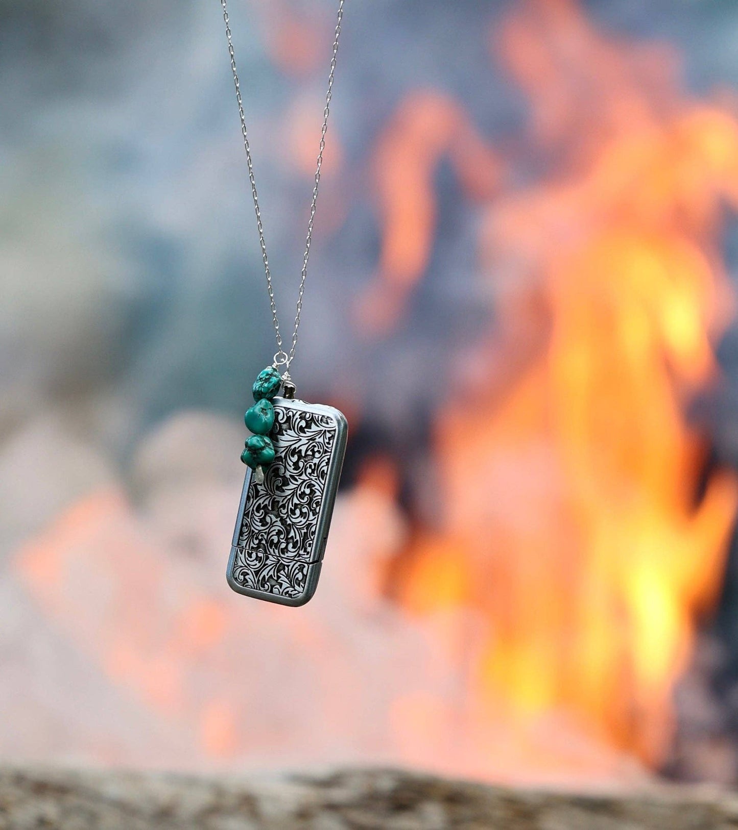 Flicker Lighter Necklace