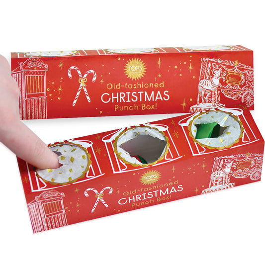 Old Fashioned Punch Box - Christmas